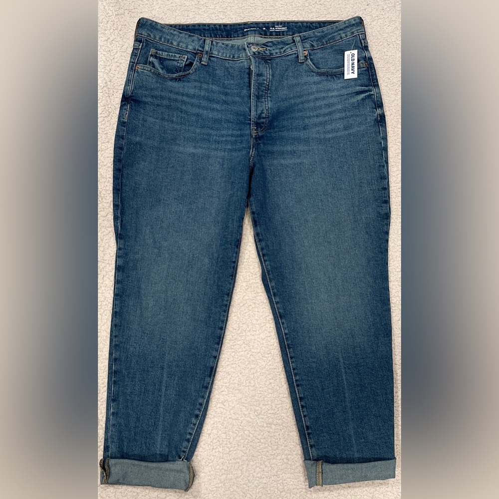 Old Navy high-rise O.G. Straight size 18